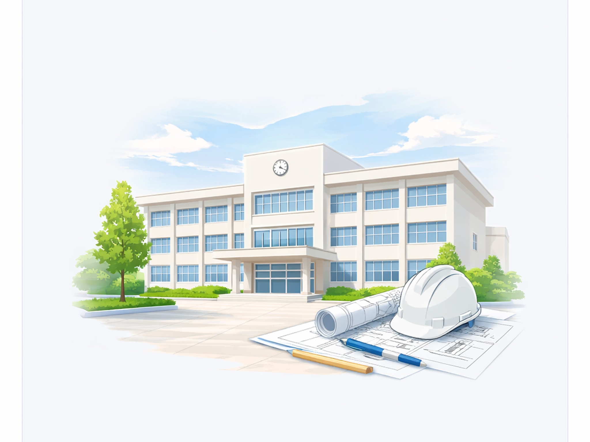 学校施設改修設計のイメージ